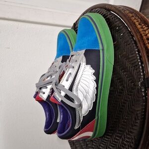 Vans x Marvel Avengers Old Skool Shoes Captain America Sneaker Women Size 6.5